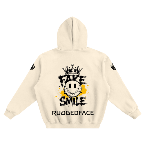 FAKE SMILE BOX HOODIE