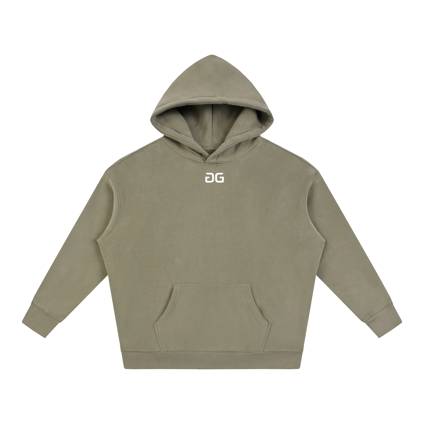 RUGGEDFACE_Essential_Hoodie_Gray_Coffee_flat_front