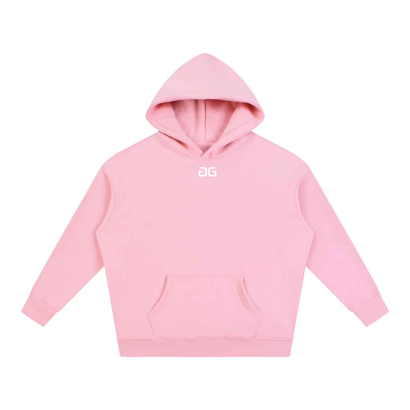 RUGGEDFACE_Essential_Hoodie_Pink_flat_front