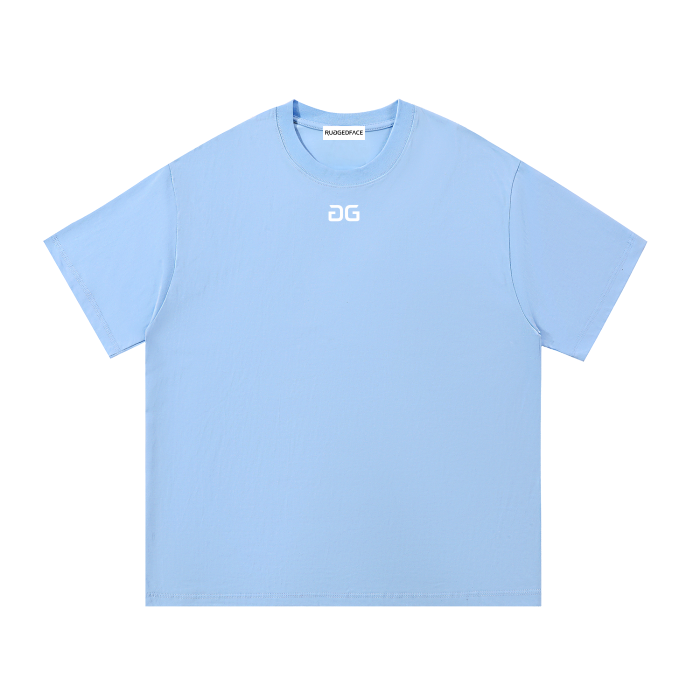 RUGGEDFACE_Essential_Tee_Blue_flat_front