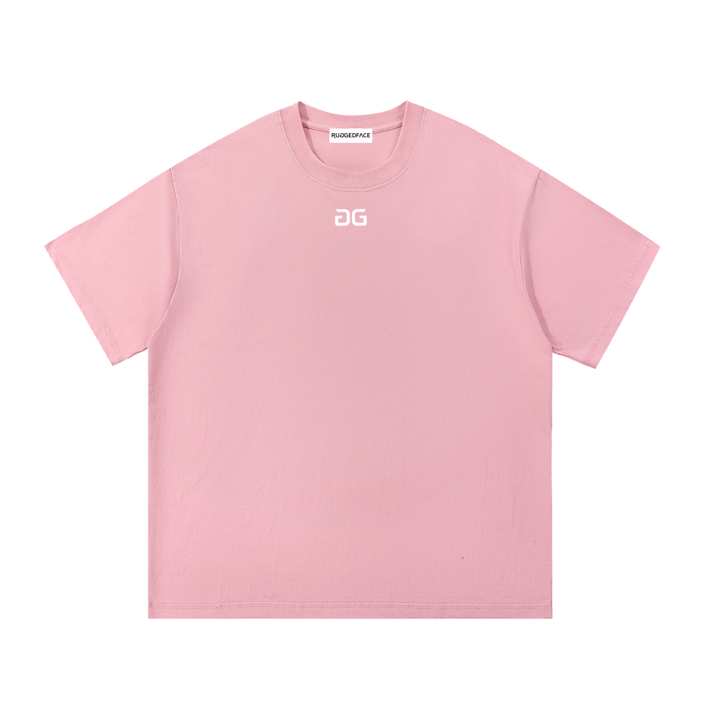 RUGGEDFACE_Essential_Tee_Pink_flat_front