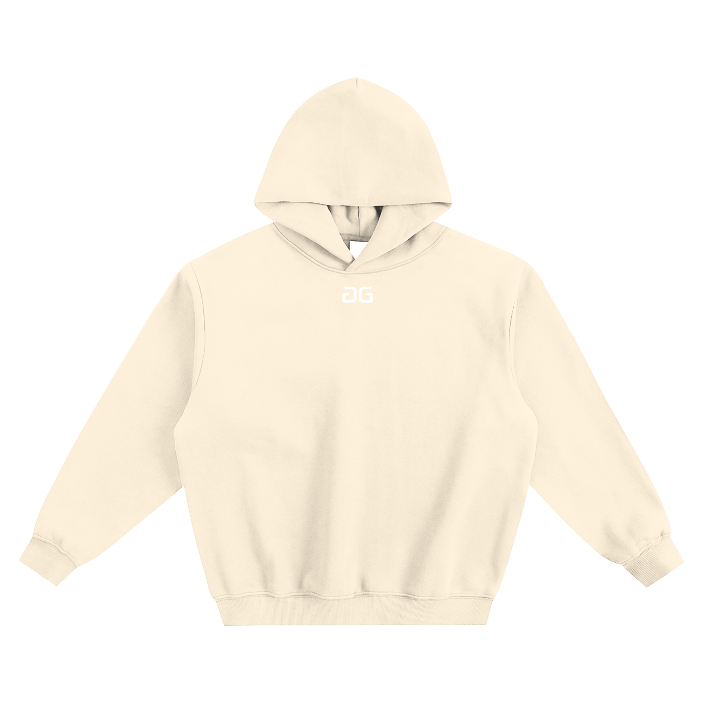 RUGGEDFACE_SUMATRA_BOX_HOODIE_Cream_Apricot_flat_front