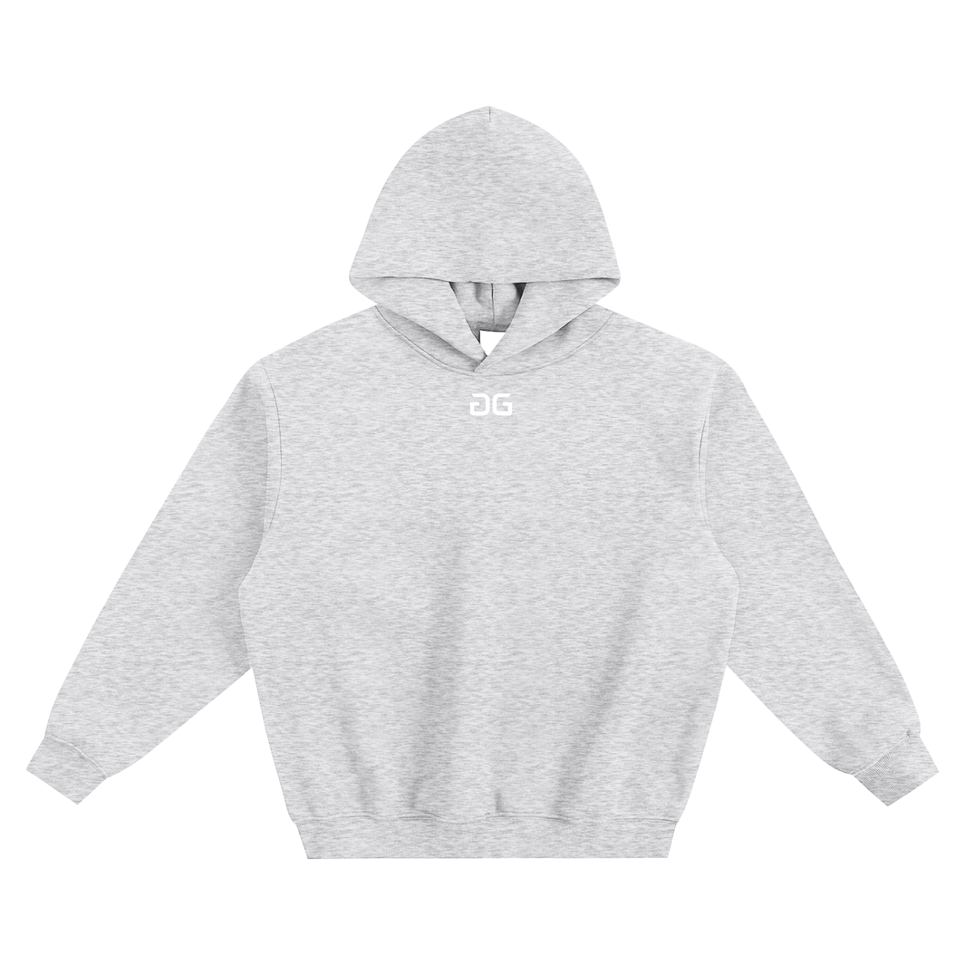 RUGGEDFACE_SUMATRA_BOX_HOODIE_Flower_Gray_flat_front
