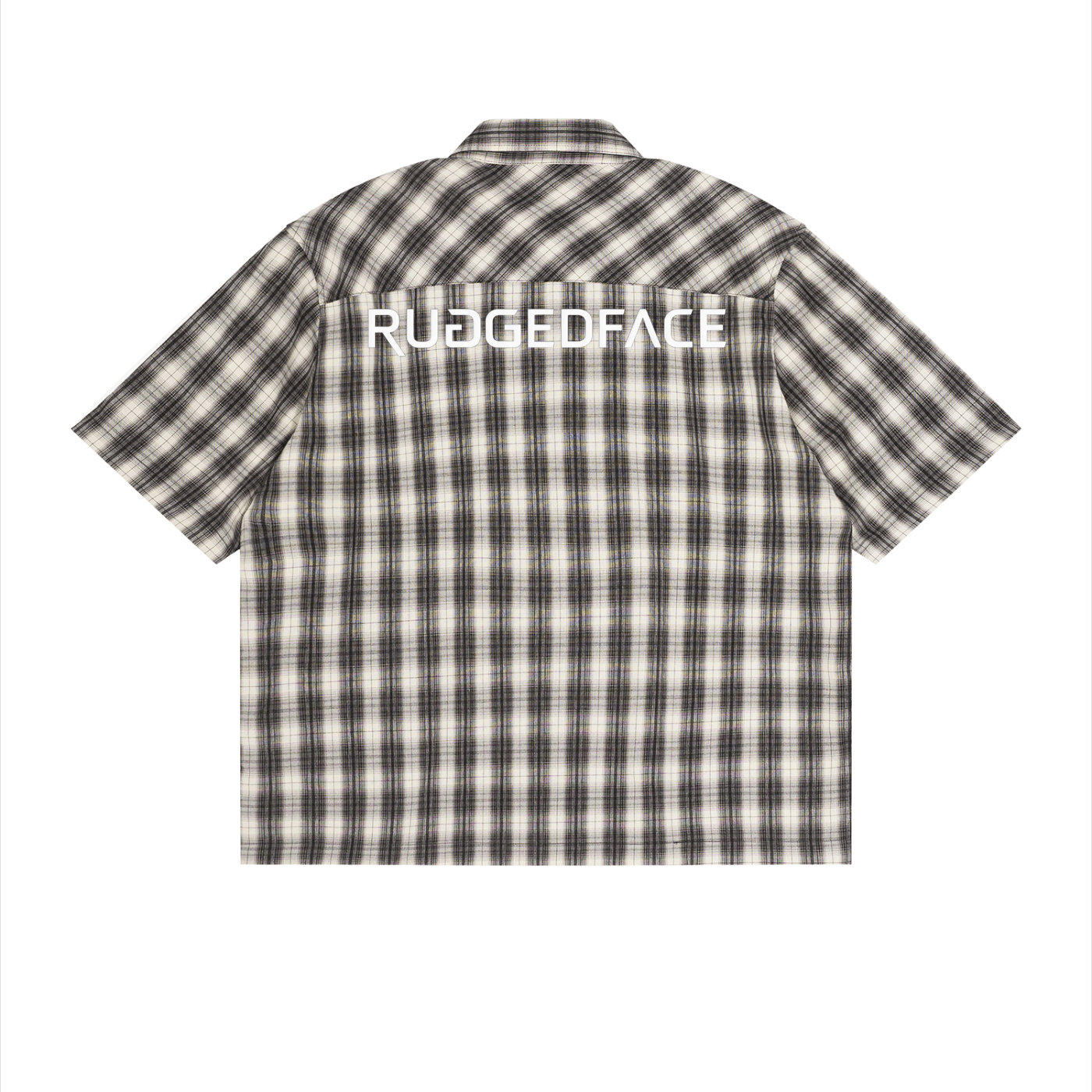 RUGGEDFACE_Sumatra_box_shirt_Black_with_Apricot_back