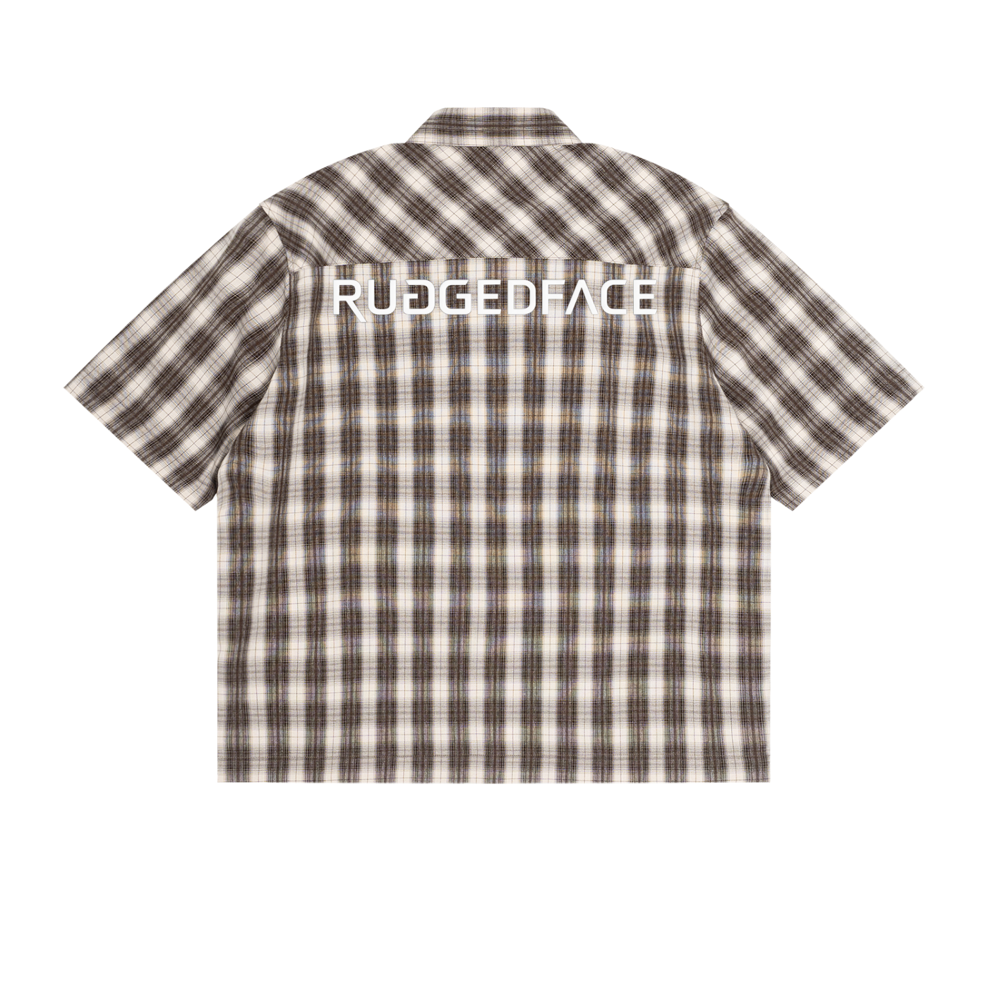RUGGEDFACE_Sumatra_box_shirt_Brown_with_Apricot_back