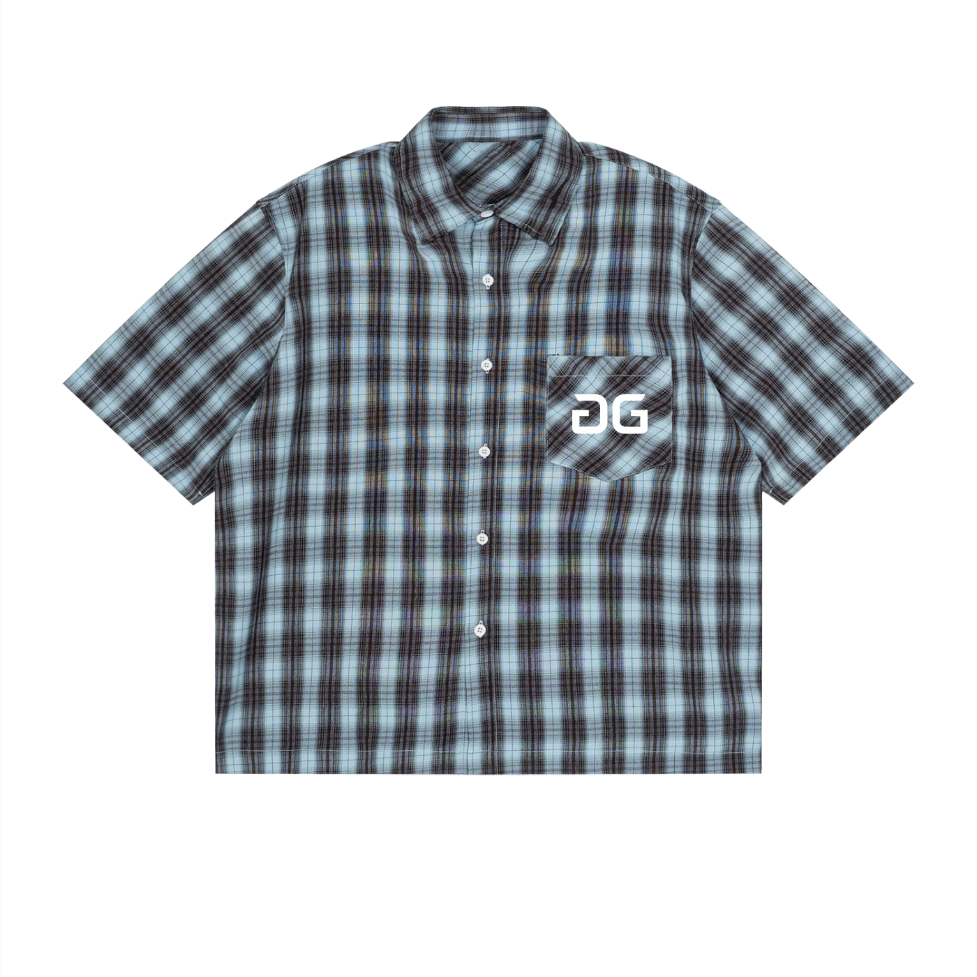 RUGGEDFACE_Sumatra_box_shirt_Brown_with_Blue_flat_front
