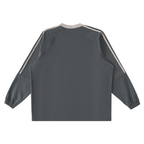 NUSANTARA LONGSLEEVE GRAY/KHAKI | RUGGEDFACE