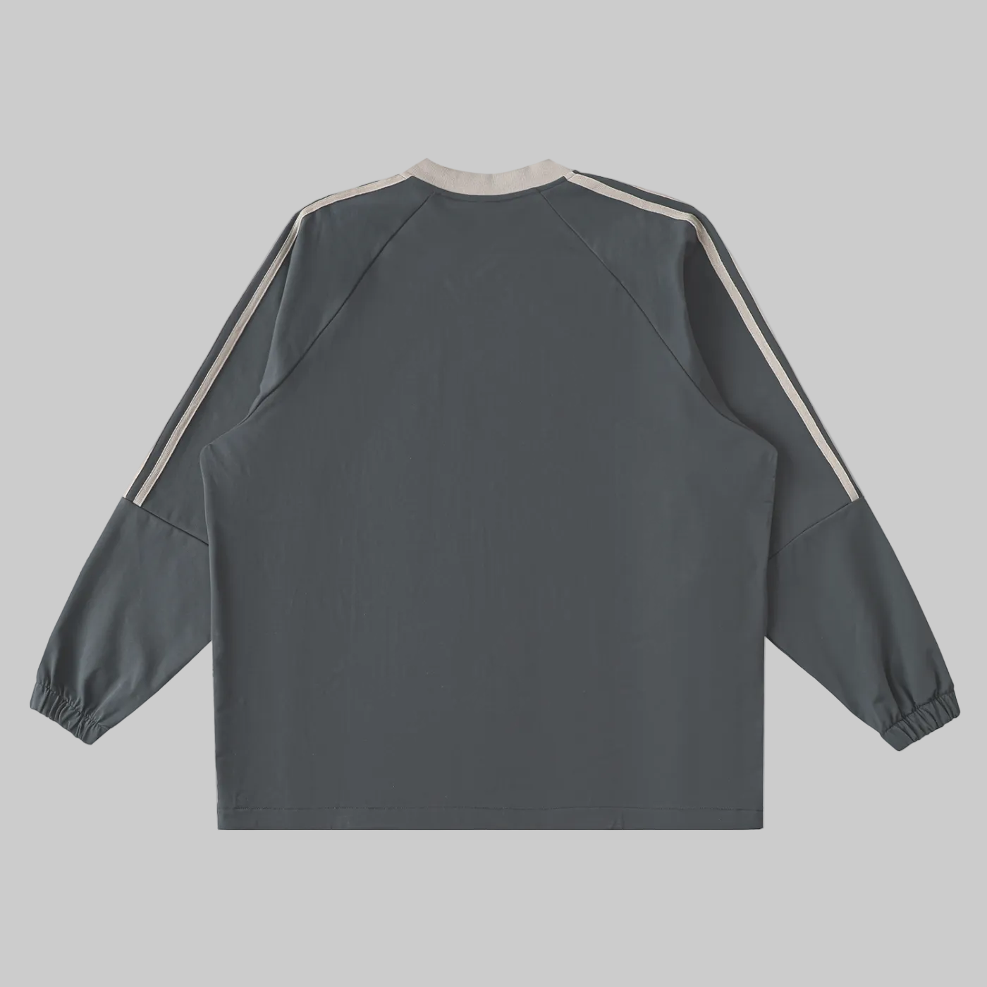 NUSANTARA LONGSLEEVE GRAY/KHAKI | RUGGEDFACE